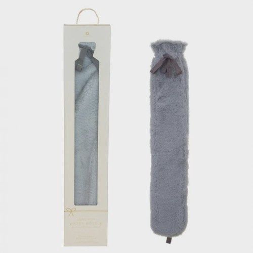 Long Hot Water Bottle - Mink Faux Fur