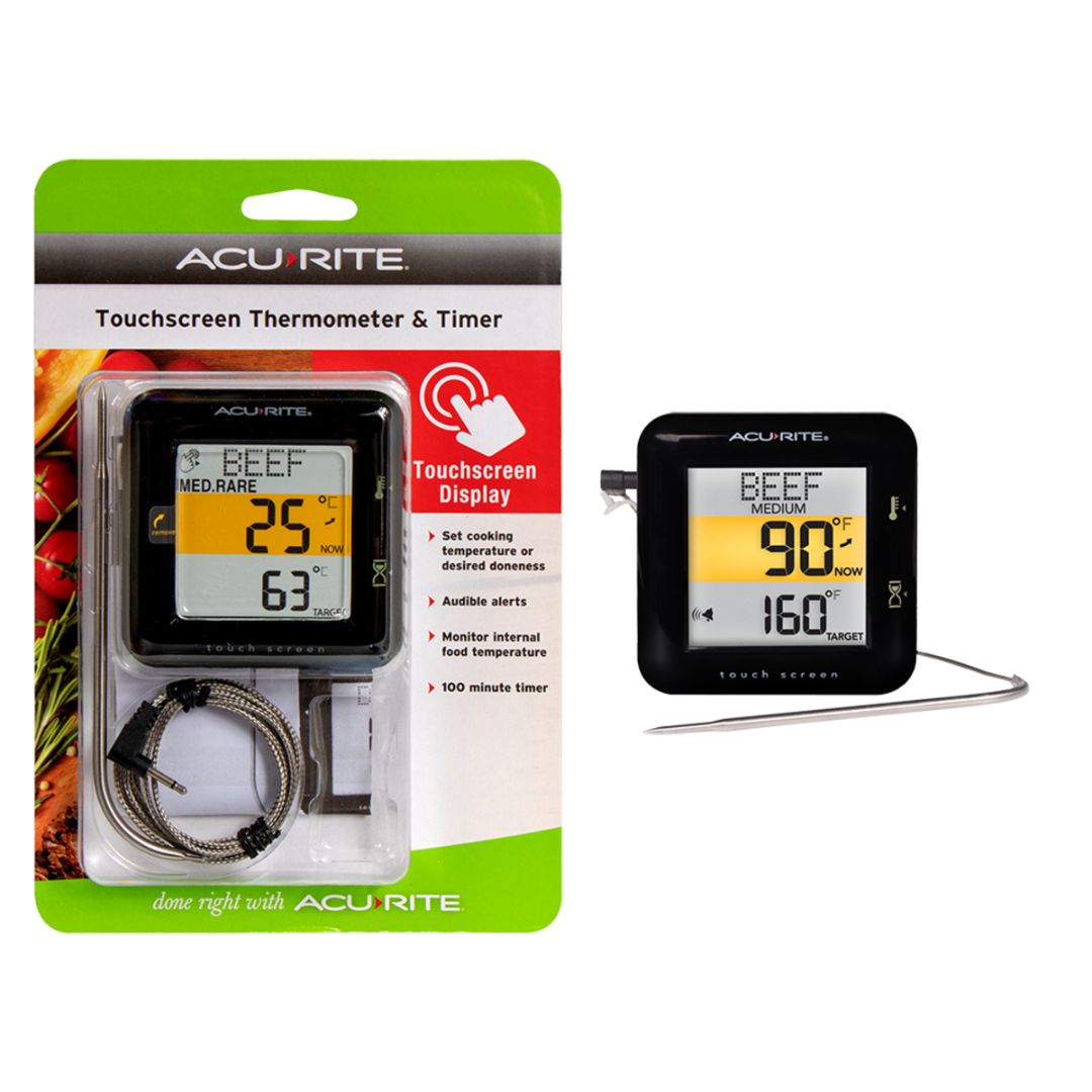 Touchscreen Thermometer &amp; Timer