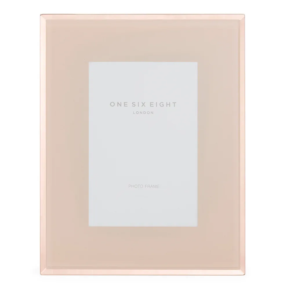 Glass Photo Frame - Blush