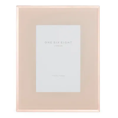 Glass Photo Frame - Blush