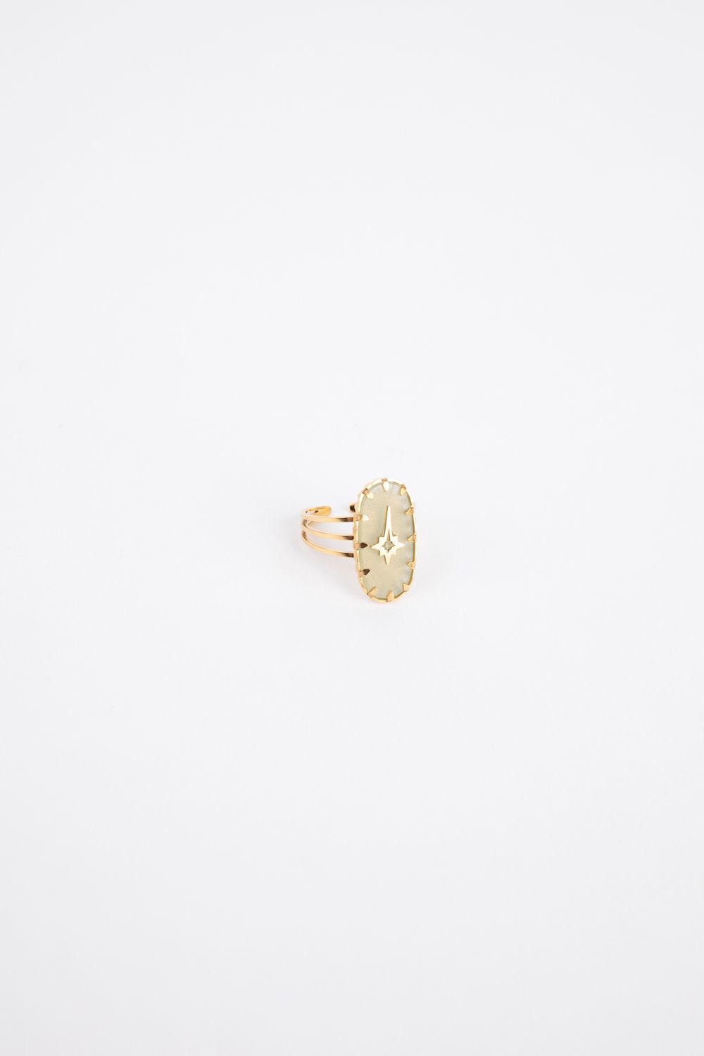 Shooting Stars Ring, Colour: Green