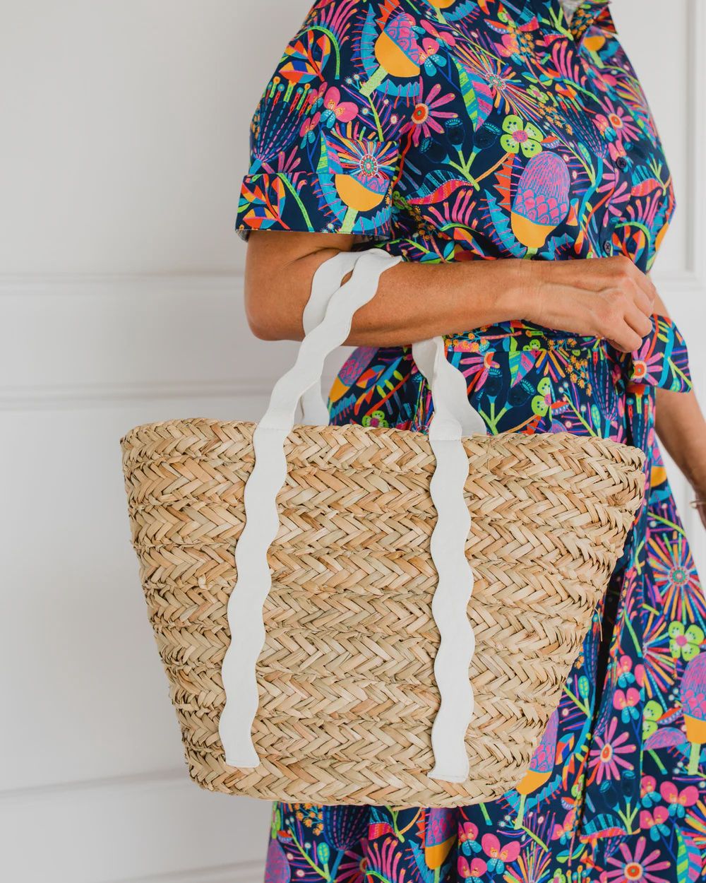 Juliette Basket - White