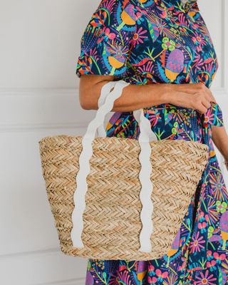 Juliette Basket - White