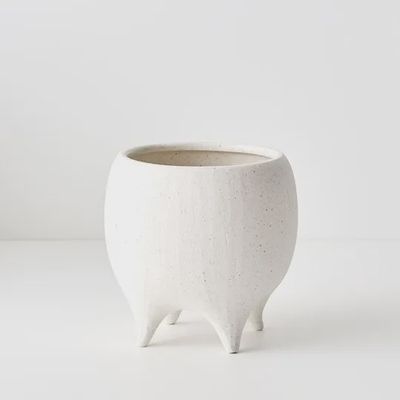 Pot Alena White Chalk 17x17cm