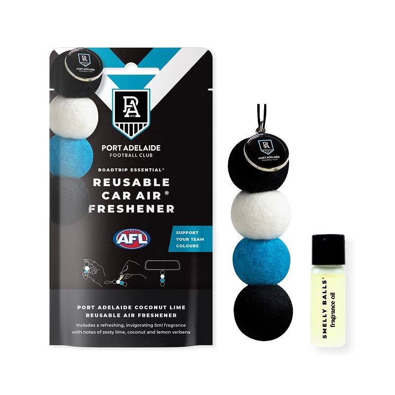 AFL Port Adelaide Reusable Air Freshener