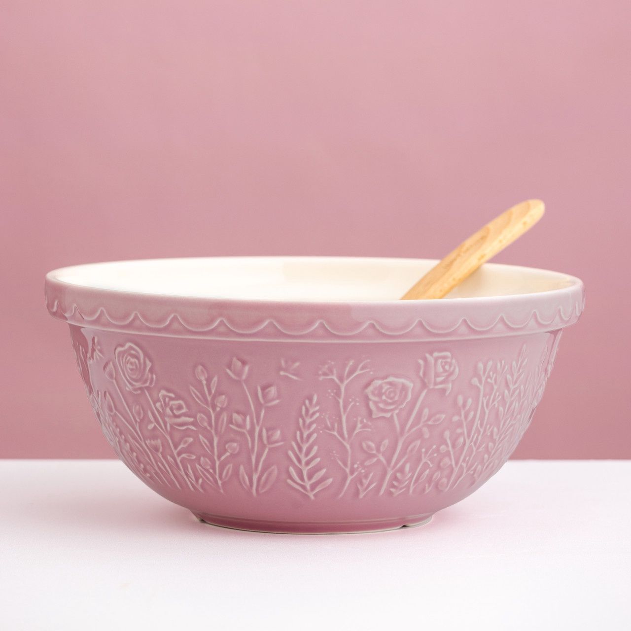 In the Meadow Pink Rose Mixing Bowl 29cm *