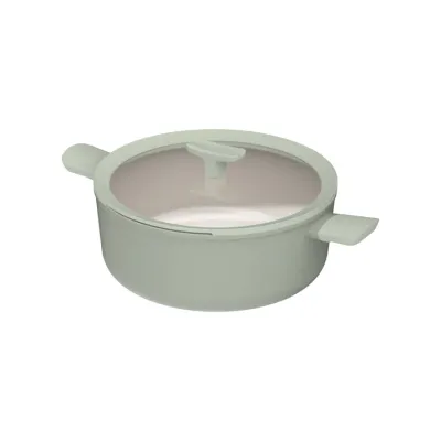 BergHOFF Balance Covered Stockpot - Sage /  28cm / 6.2L *