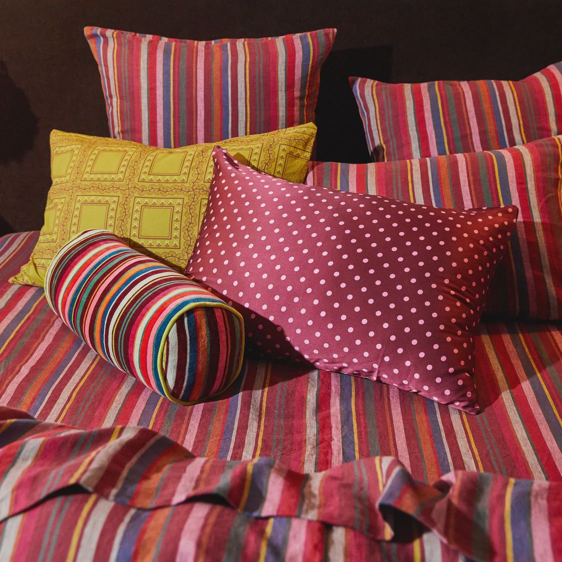 Paige Silk Pillowcase - Mahogany