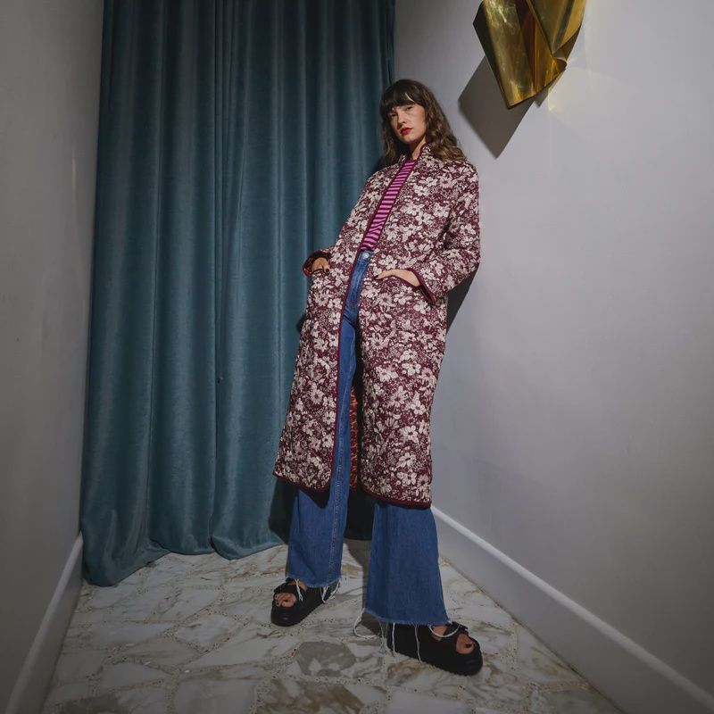 Evette Quilted Coat M/L