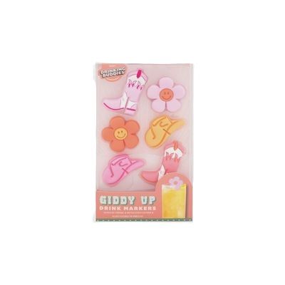 Giddy Up ­ Drink Markers­ - Set of 6
