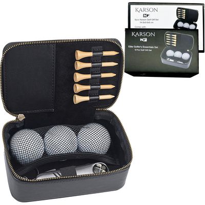 9pc Karson Golf Gift Set 15x10
