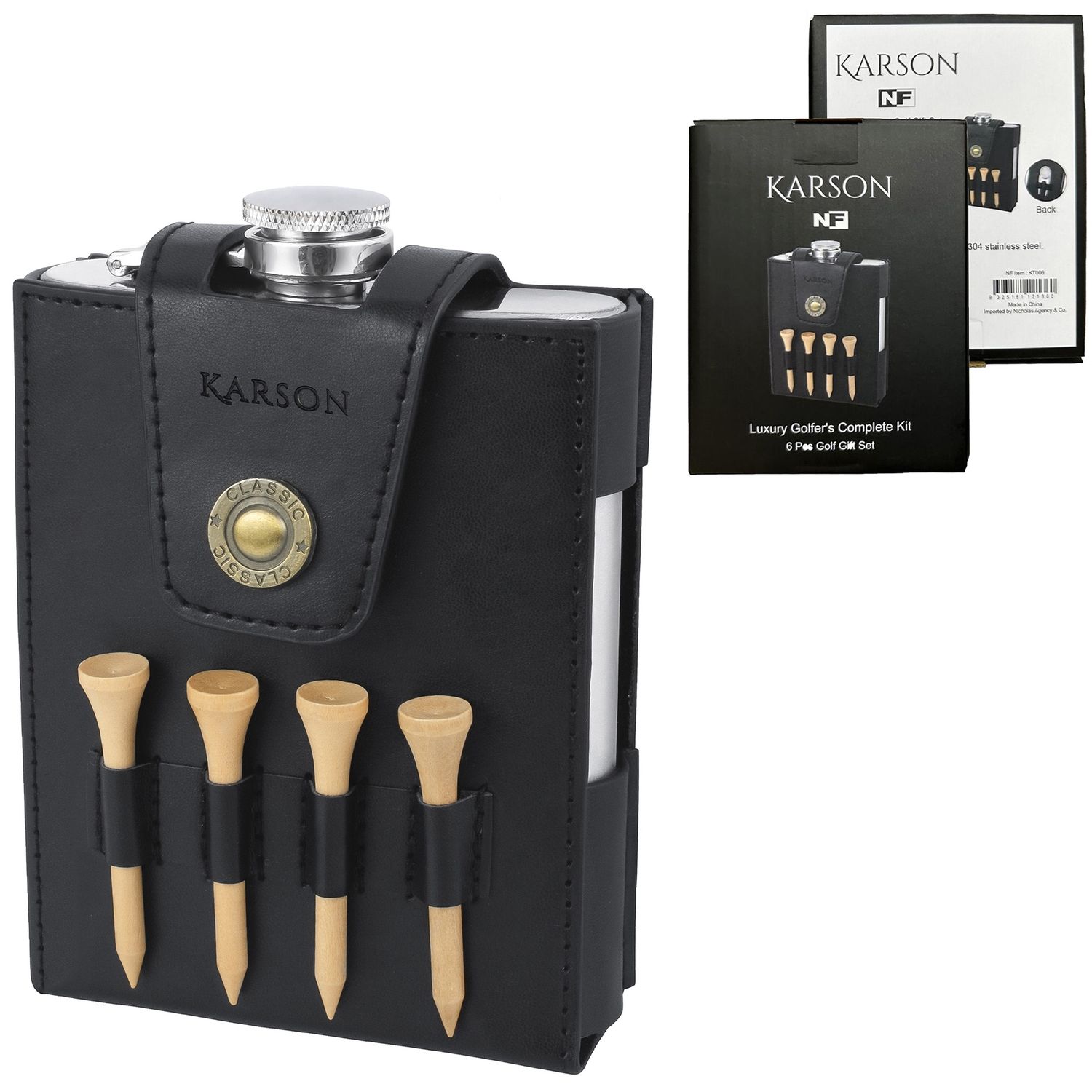6pc Karson Golf Gift Set