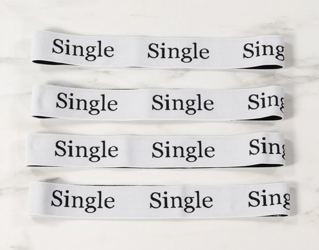 Bed Linen Organising Band 4 Piece Pack, Size: Single