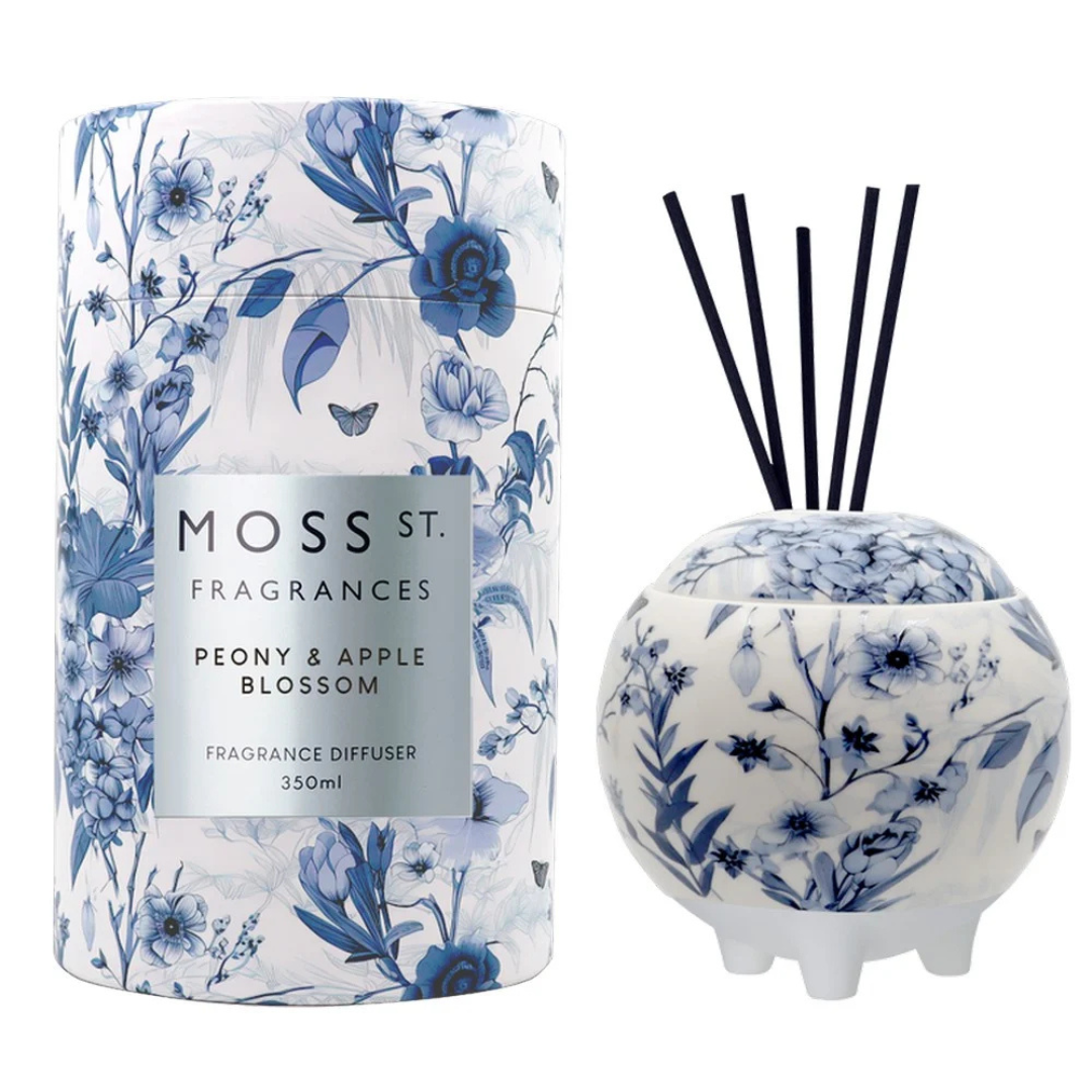 Ceramic Large Diffuser - Peony &amp; Apple Blossom