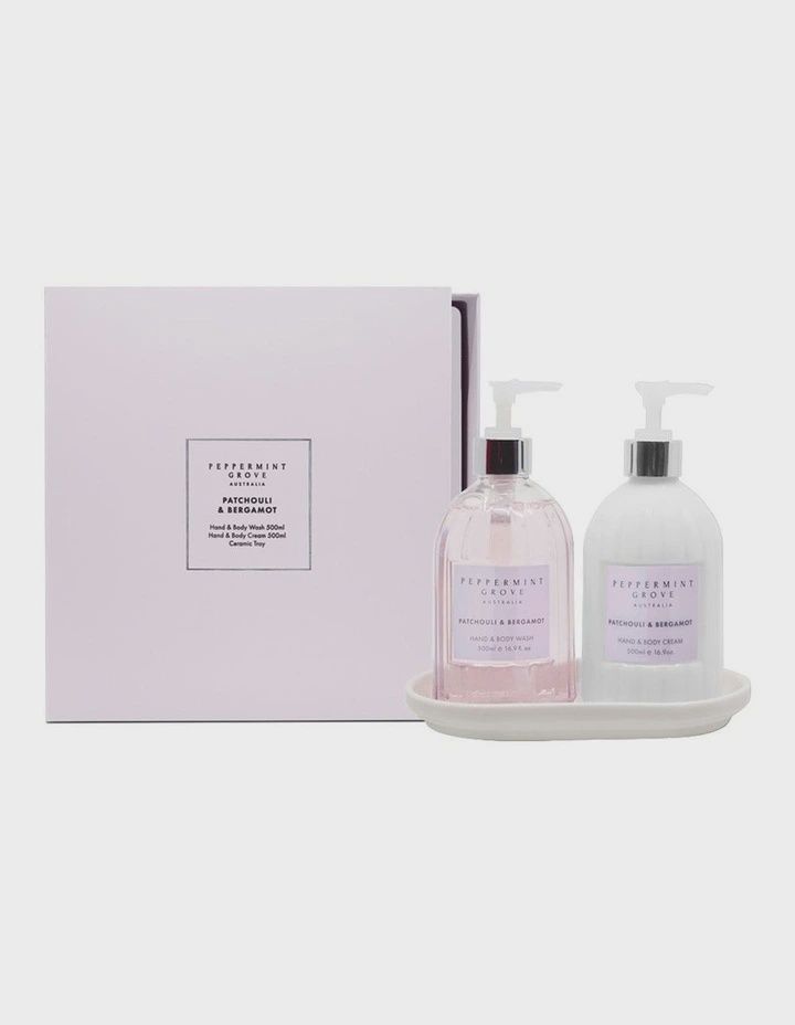 Hand &amp; Body Wash &amp; Cream - Patchouli &amp; Bergamont