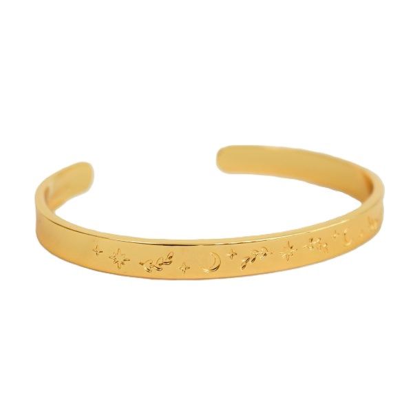 Blessed Cuff, Colour: Gold