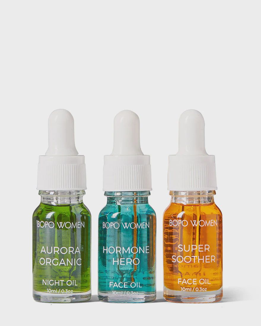 Mini Face Oil Sampler Trio