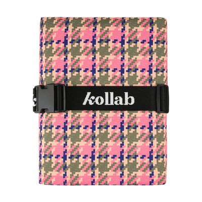 Picnic Mat Pink Houndstooth