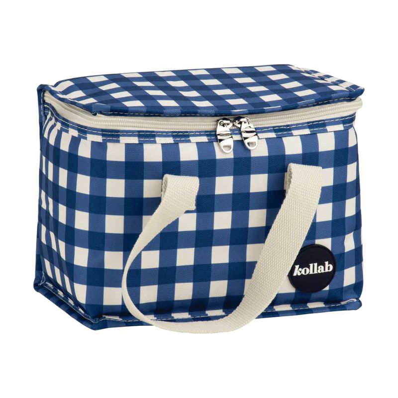 Lunch Box Blue Check