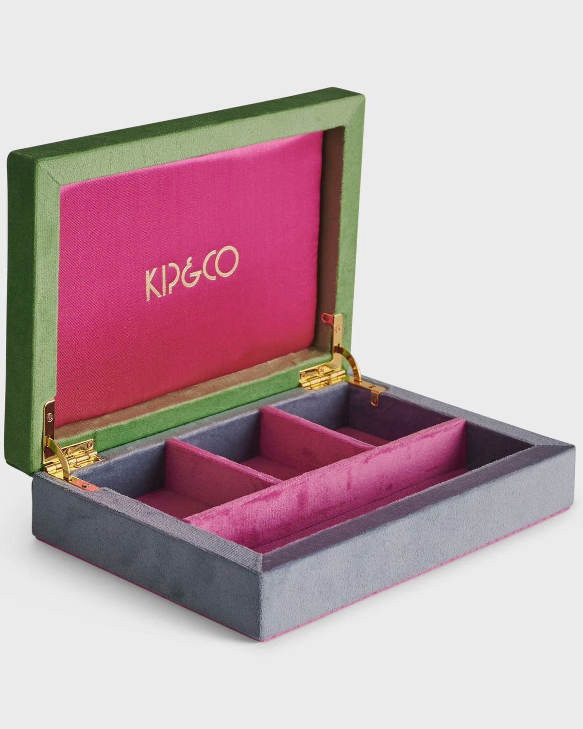Kaleidoscope Velvet Jewellery Box Small