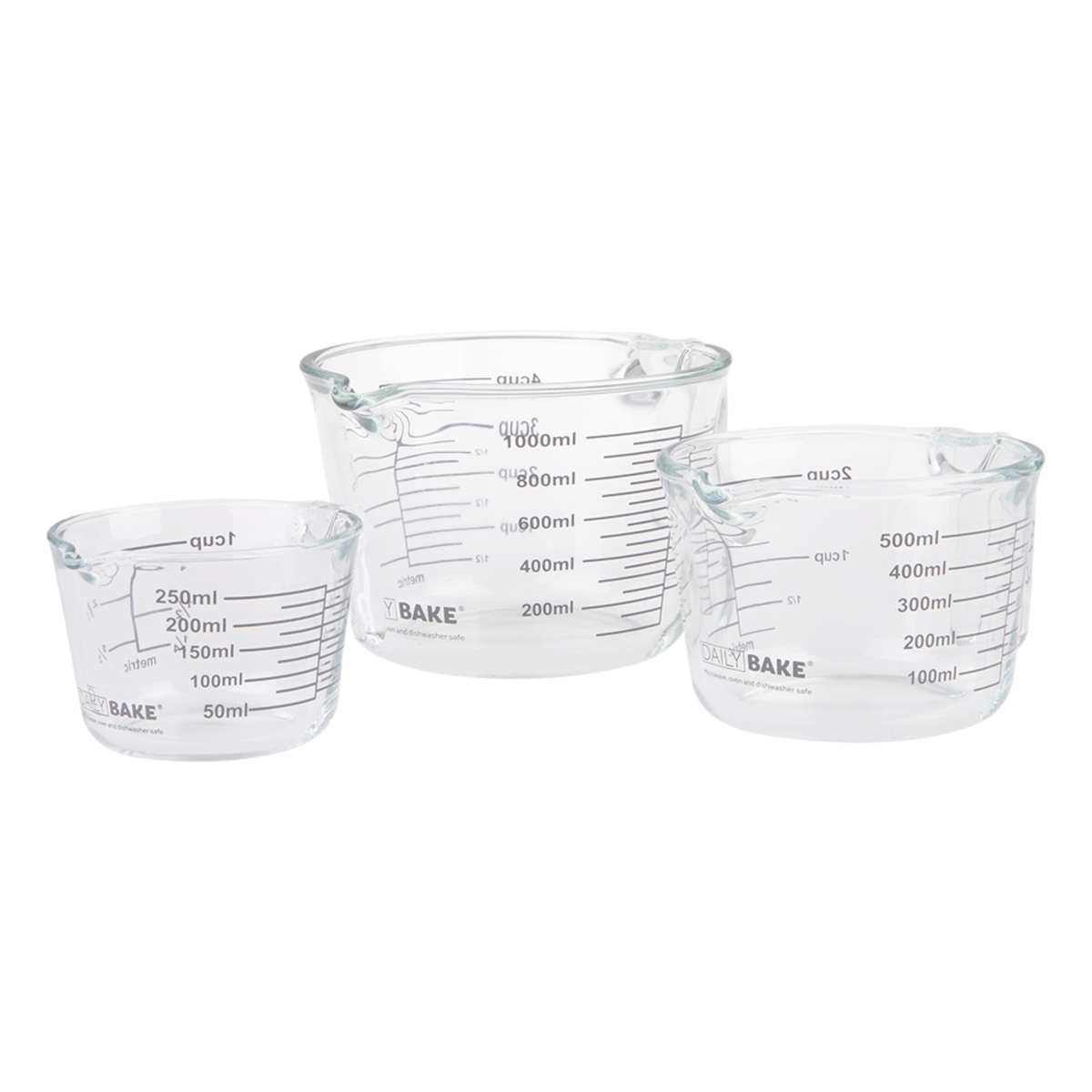 Borosilicate Glass Measuring Jug 1 cup/250ml