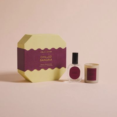 Duo Set - Chilled Sangria Room Spray + 95gm Candle