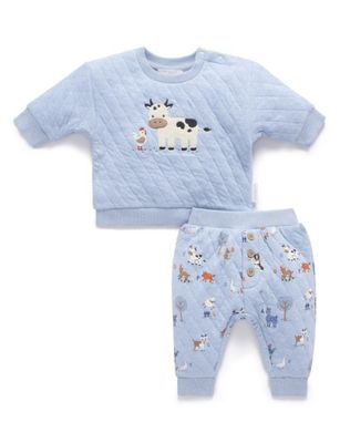QUILTED TRACK SET