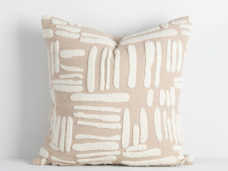 Gobi Cushion Cover - Biscuit