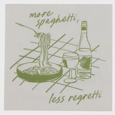 More Spaghetti Napkin