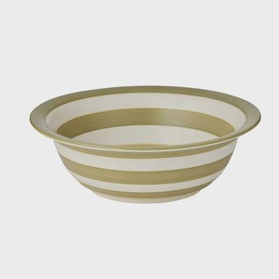 Calypso Ceramic Bowl - Olive