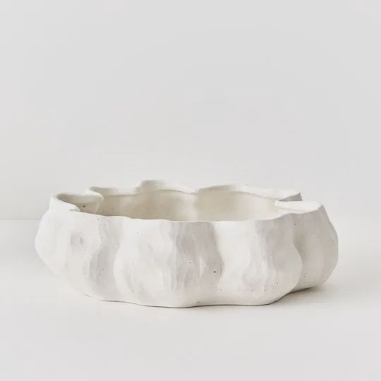 Eudora Bowl Large - White