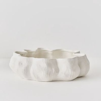 Eudora Bowl Large - White