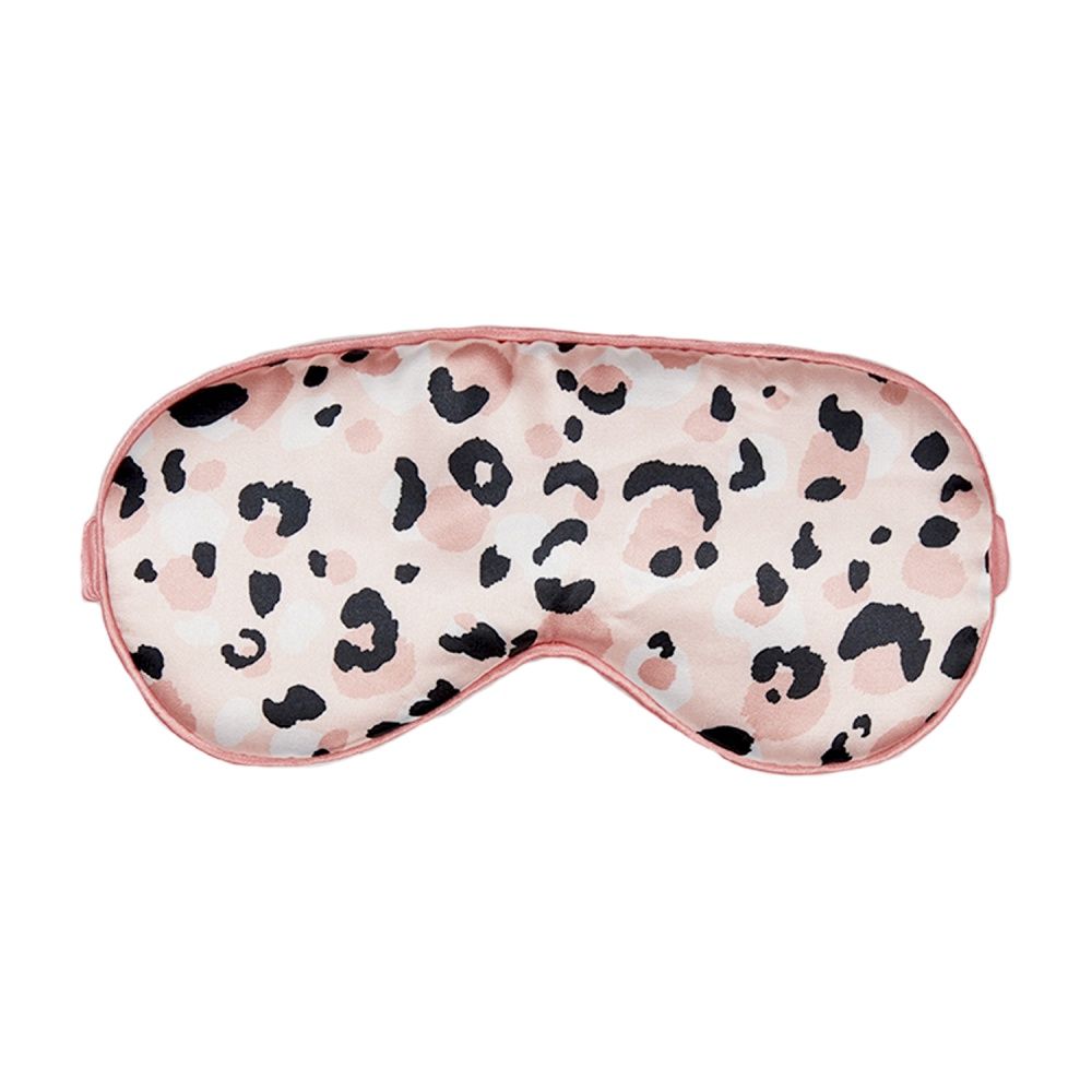 Wellness Blush Leopard Eye Mask