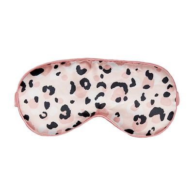 Wellness Blush Leopard Eye Mask