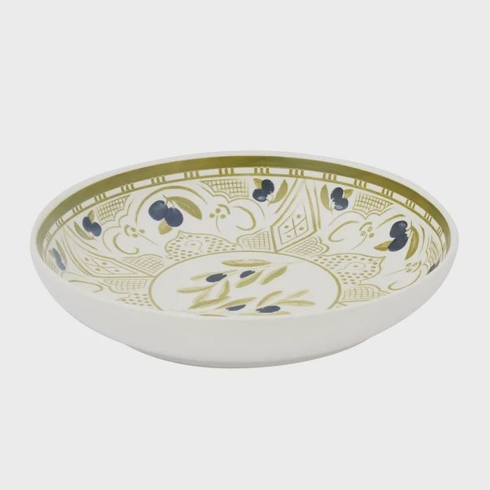 Oamra Ceramic Bowl - Olive