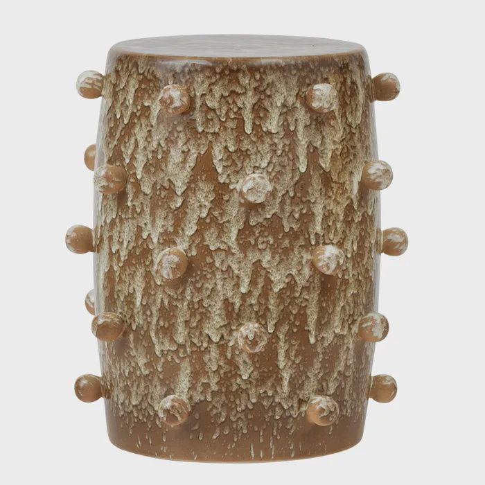 Pip Ceramic Stool - Olive