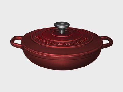 MW Cast Iron Braiser Merlot 27cm / 3.3L Gift Boxed*