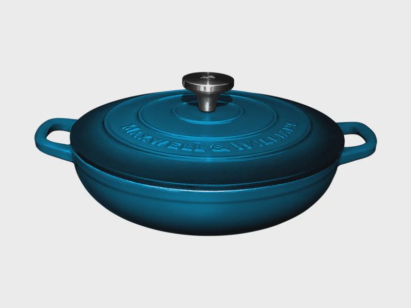 MW Cast Iron Braiser Midnight Blue 27cm / 3.3L Gift Boxed*