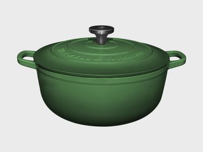MW Cast Iron Round Casserole English Racing Green 28cm / 6.2L Gift Boxed*