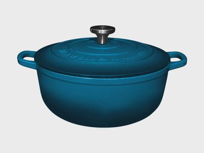 MW Cast Iron Round Casserole Midnight Blue 26cm / 4L Gift Boxed*