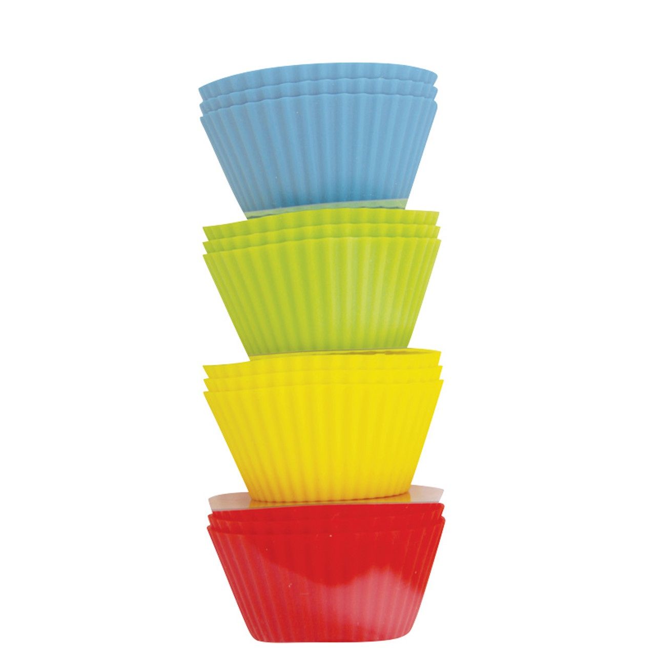 Silicone 9cm Muffin Cups - 12 pack*