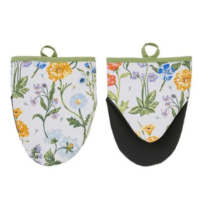 Cottage Garden Set/2 Microwave Mitts