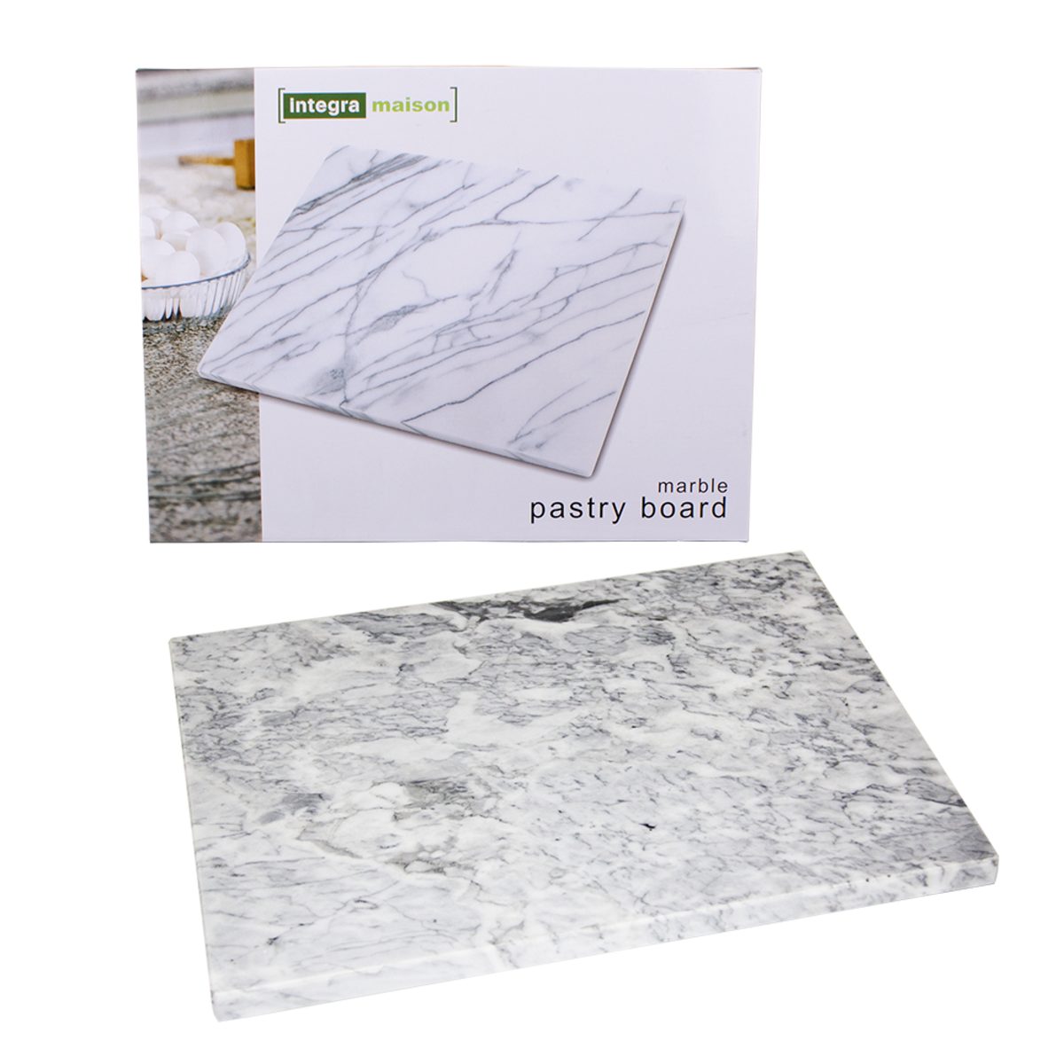 Grey Marble Pastry Board
