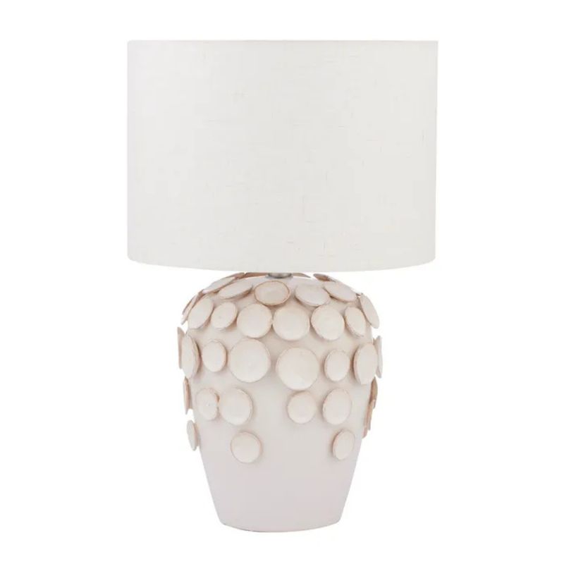 Rickett Ceramic Table Lamp Cream