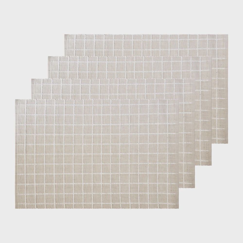 Amanda Placemat Set/4 - Cream*