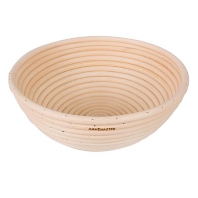 Round Proving Basket - Rattan*