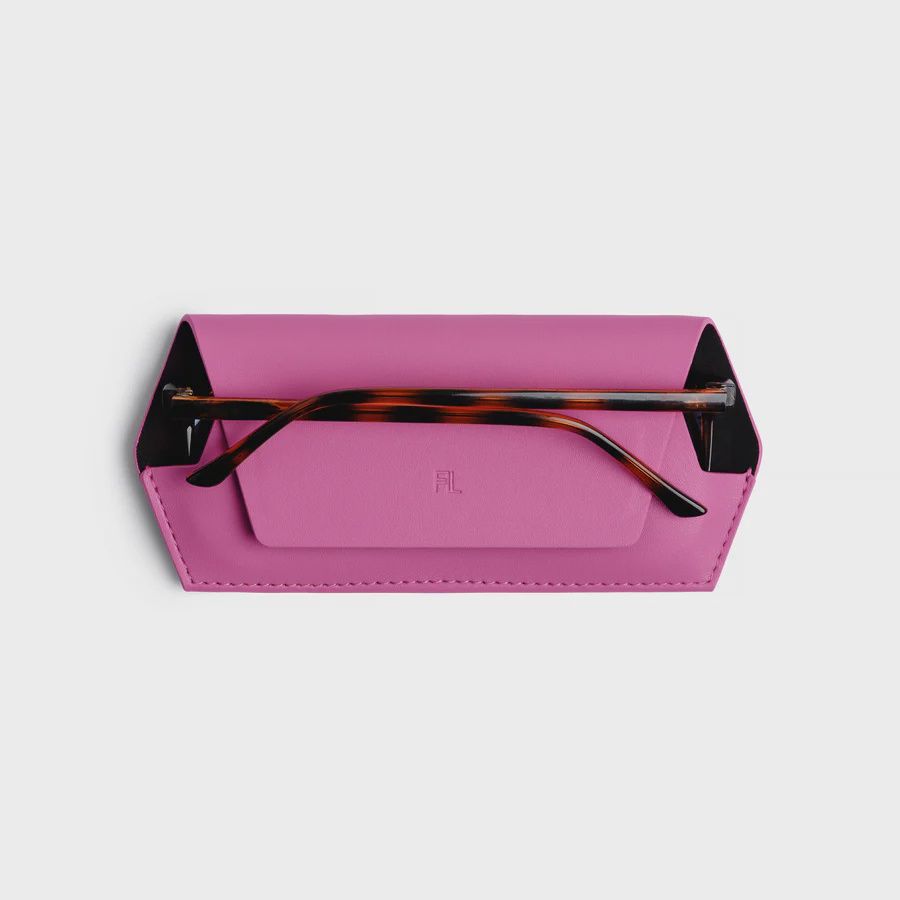 Leather Glasses Case - Foxy Lady