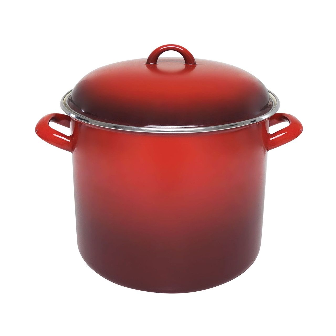 Chassuer 24x20cm 14L Enamel Stockpot Red*