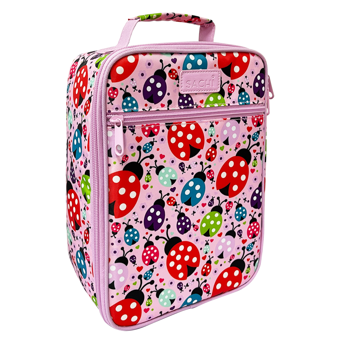 Sachi Insulated Junior Lunch Tote - Lovely Lady Bugs
