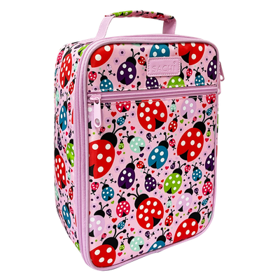 Insulated Junior Lunch Tote - Lovely Lady Bugs